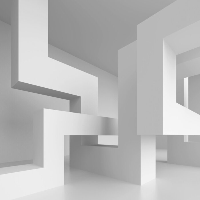 Fototapete Körper räumlicher Effekt