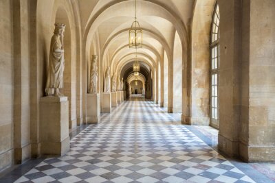Fototapete Korridor von Schloss Versailles in Paris