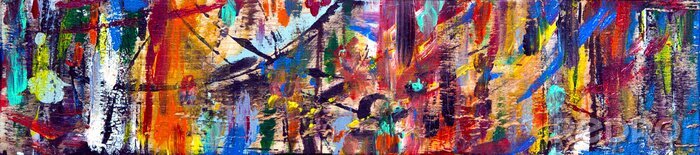 Fototapete Kreative Abstraktion in Form von Graffiti