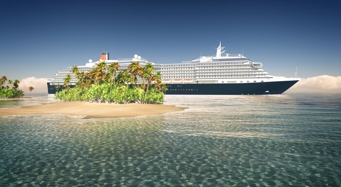 Fototapete Kreuzfahrt in den Tropen