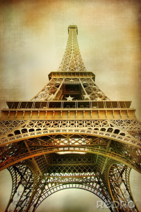 Fototapete Künstlerische Darstellung der Architektur