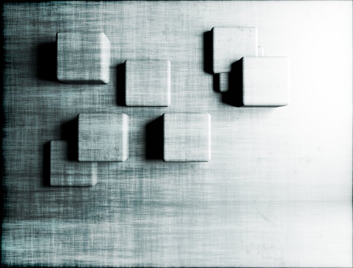 Fototapete Künstlerischer Hintergrund 3D