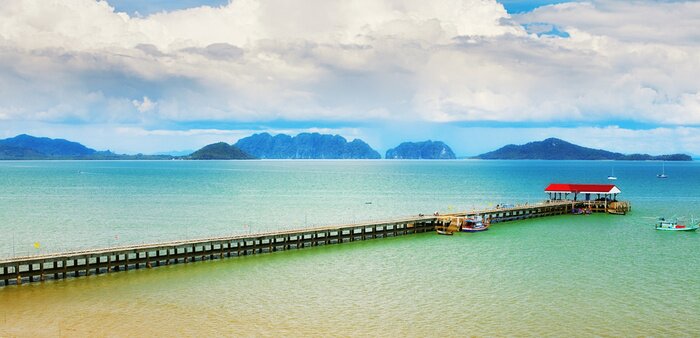 Fototapete Küste Asiens