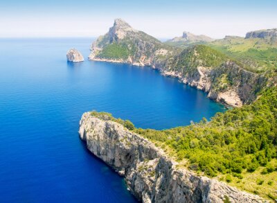 Fototapete Küste Mallorcas und Meer