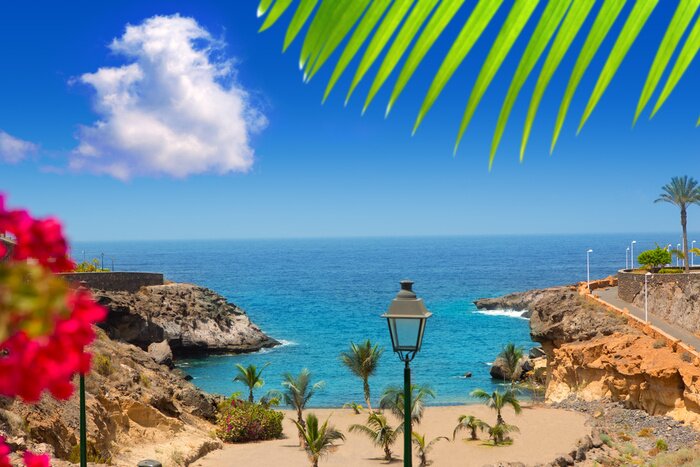 Fototapete Küste und Meer auf Teneriffa