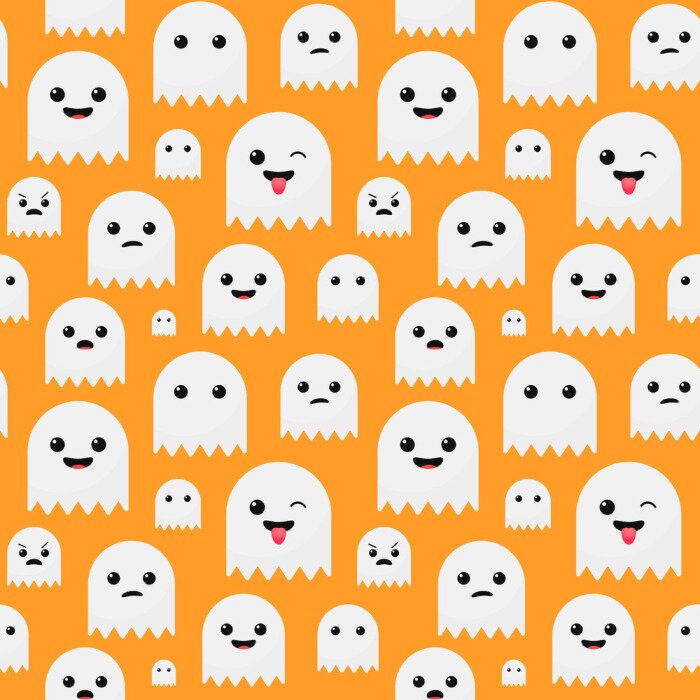 Fototapete Lächelnde Geister