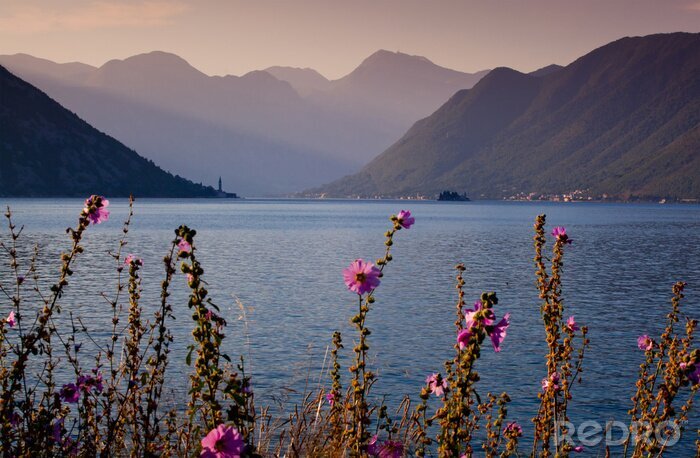 Fototapete Landschaft der Berge in Montenegro