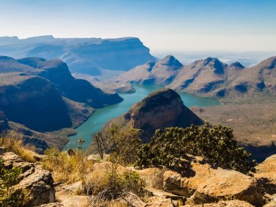 Fototapete Landschaft der Natur in Südafrika