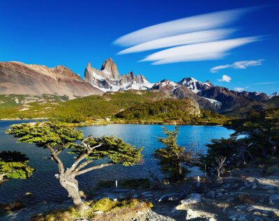 Landschaft mit argentinischen Bergen