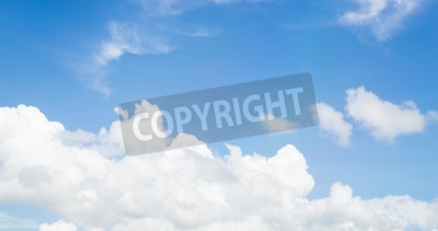 Fototapete Landschaft mit blauem Himmel