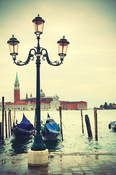 Fototapete Leuchtturm in venedig