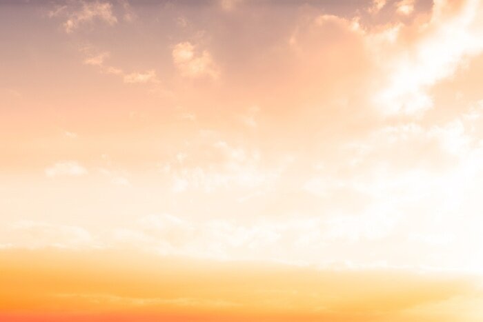 Fototapete Lichtmuster mit Wolken