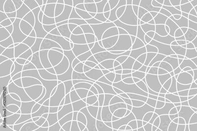 Fototapete Liniendynamik auf grauem Hintergrund