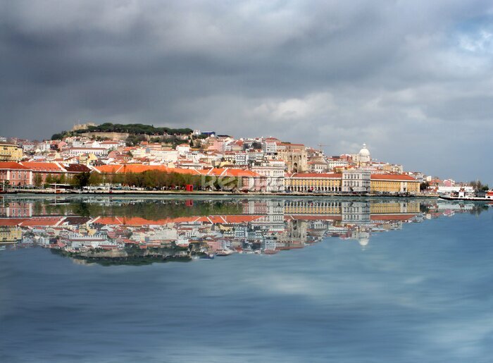 Fototapete Lissabon Skyline