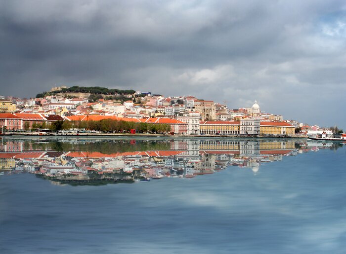 Fototapete Lissabon Skyline