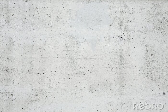 Fototapete Löcher in weißem Beton