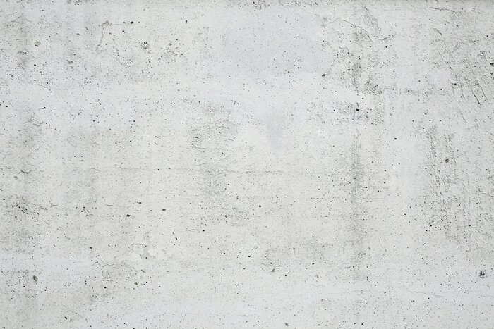 Fototapete Löcher in weißem Beton