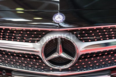 Fototapete Logo Mercedes