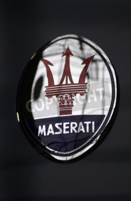 Fototapete Logo von Maserati