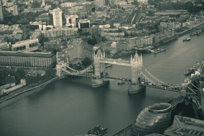 London Bridge aus Vogelperspektive