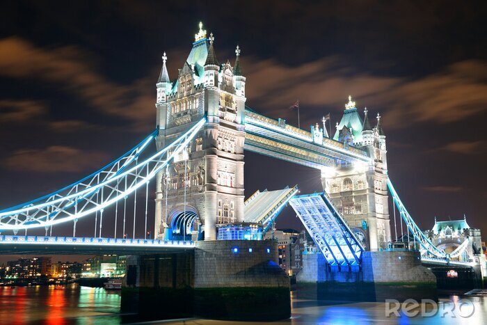 Fototapete London Brückenjoche