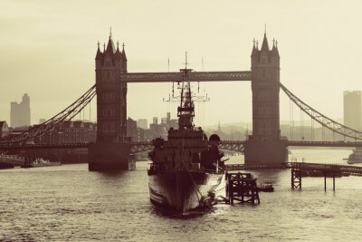 London Schiff auf der Themse