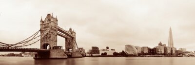 Fototapete Londoner Brücke auf Panorama