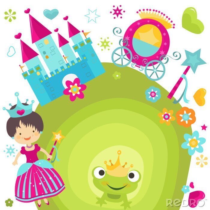 Fototapete Märchenwelt der Prinzessin