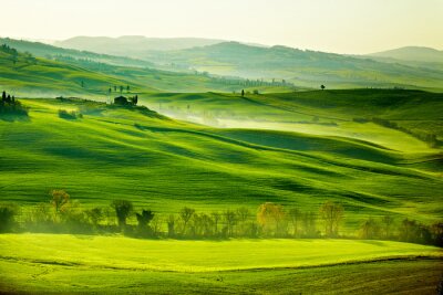 Majestätische Landschaft der Toskana