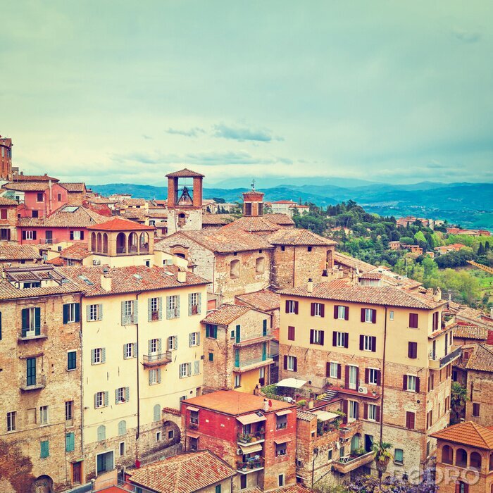 Fototapete Malerische Ecke in Italien