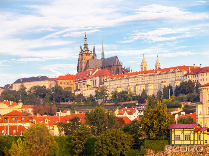 Fototapete Malerisches Schloss in Prag