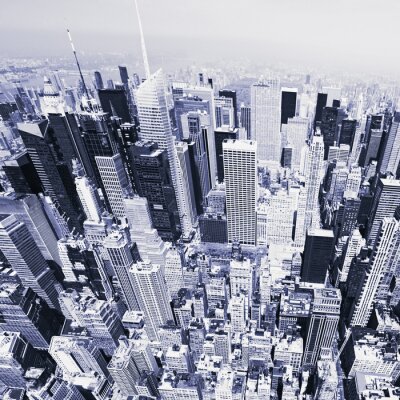 Fototapete Manhattan aus Vogelperspektive