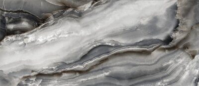 Fototapete Marmor grau flüßig wie Nebel