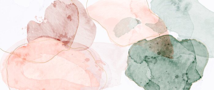 Fototapete Marmorhintergrund mit Aquarellfarben gemalt