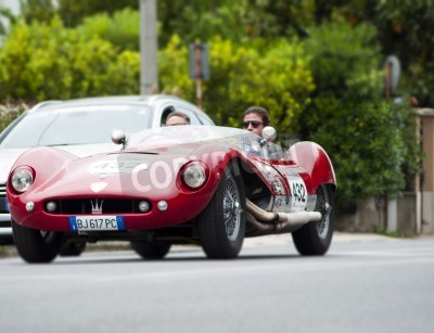 Fototapete Maserati 150s rotes Auto