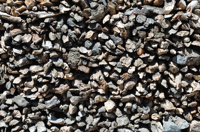 Fototapete Mauer aus natürlichen Steinen