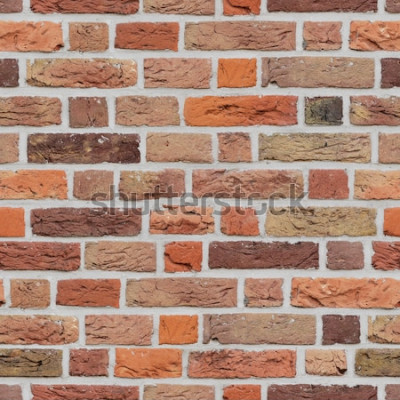 Fototapete Mauersteine in Amsterdamer Gasse