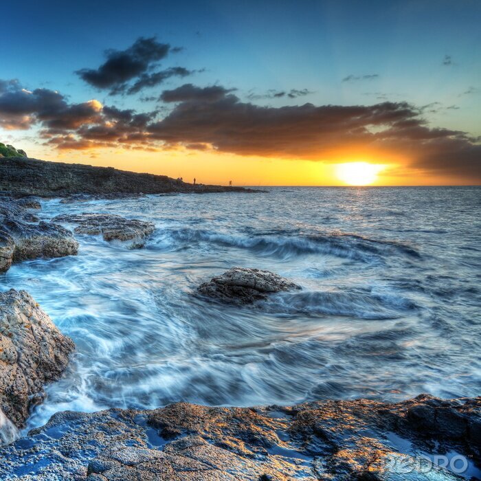 Fototapete Meer in einer malerischen Landschaft