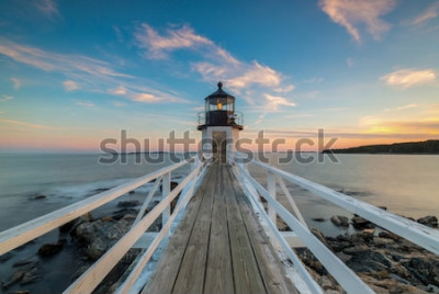 Fototapete Meer Leuchtturm  3D