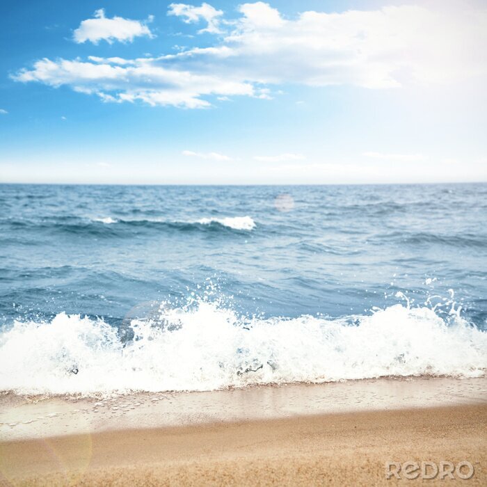 Fototapete Meer strand und Wellen