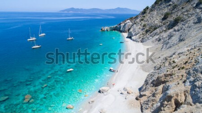 Fototapete Meer und felsige Küste