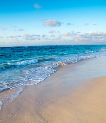Fototapete Meer und Strand am Sommertag