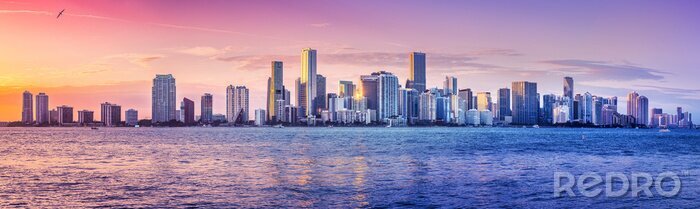Fototapete Miami Panorama