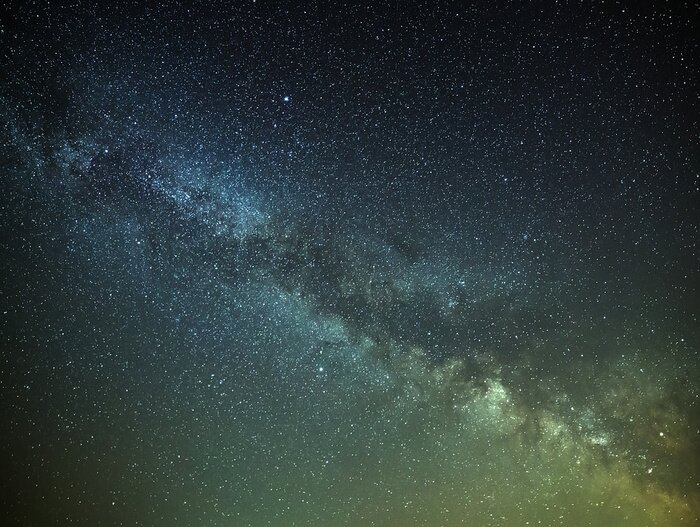 Fototapete Milchstraße am Nachthimmel