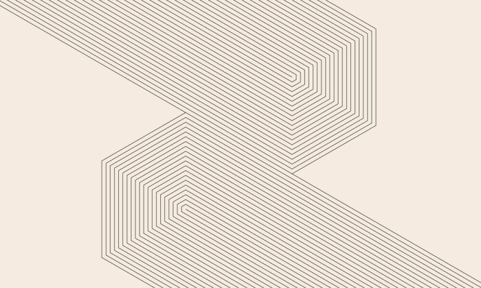 Fototapete Minimalistische abstrakte Linien