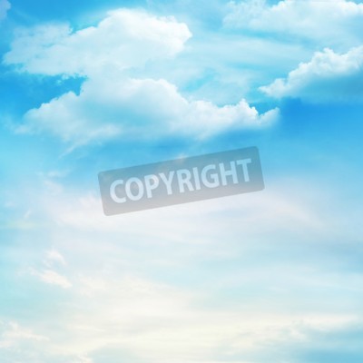 Fototapete Mit Wolken bedeckter Himmel