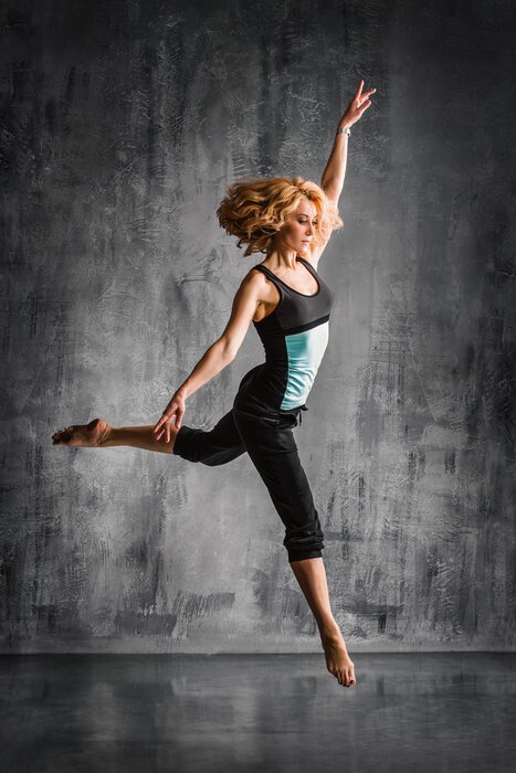 Fototapete Moderne Balletttänzerin