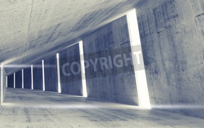 Fototapete Moderner Designer-Tunnel