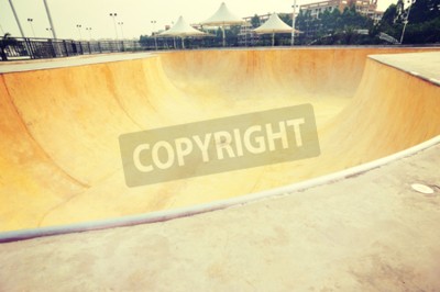 Fototapete Moderner Jugend-Skatepark