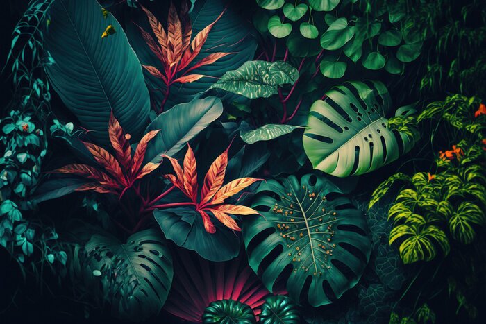 Fototapete Modischer Exot